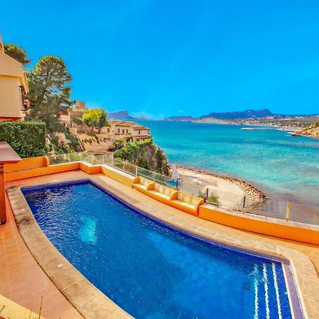 El Portet - Beachfront Holiday Home With Private Pool In Moraira Exteriör bild