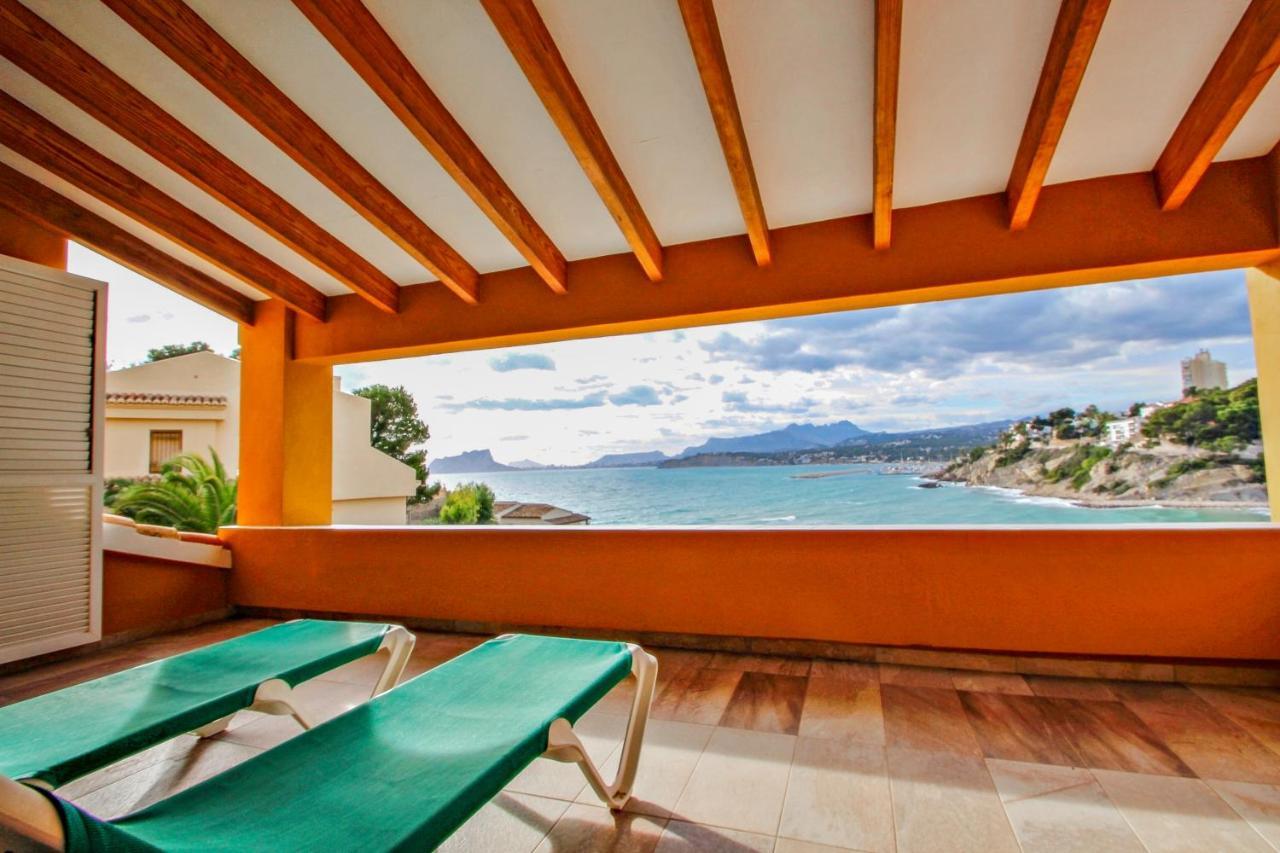 El Portet - Beachfront Holiday Home With Private Pool In Moraira Exteriör bild