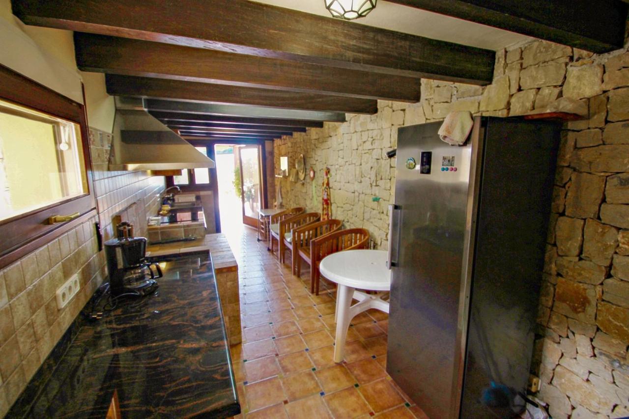 El Portet - Beachfront Holiday Home With Private Pool In Moraira Exteriör bild